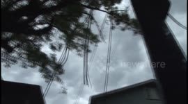 LSU Campus following Monday's Severe Storm