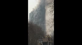 Shijiazhuang Office Tower on Fire March 09, 2021- No Injuries Reported