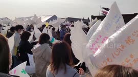 East Japan Earthquake, Tsunami Disaster 10th Anniversary – Dove-Shaped Balloons To Commemorate Victims
