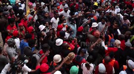 Hundreds of university students march in Cape Town as protests spread across South Africa