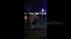 UK: Mourners At Murder Victim’s Vigil Clash With Police In London