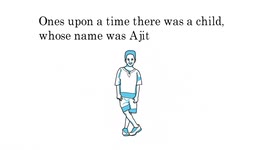 A boy with a broken leg a motivational whiteboard story without voiceover