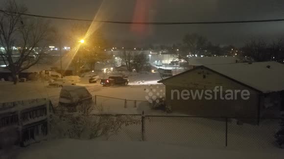 A 4x4 driving on deep snow after Xylia