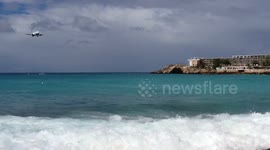 The most dangerous airport in the world - St. Martin Caribbean