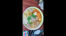 Bakso, Street food from Indonesia and the taste is very delicious