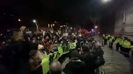 Kill the Bill protesters marched Downing Street