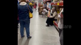 Kansas City tornado warning causes people at Target to wait out weather at store