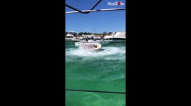 'Riderless Tender Goes Out of Control on Rottnest Island'