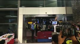 The Indonesian Badminton National Team arrived at Soekarno Hatta Airport