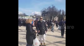 Anti-lockdown rally in Kyiv, Ukraine