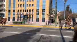 Greek Independence Day parade on Greece’s bicentennial