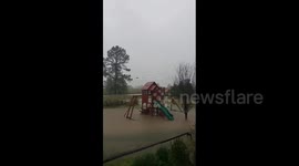 Deadly Alabama tornadoes causes flash flooding