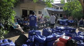 36 vulnerable Rohingya refugees transferred to new shelter in Indonesia