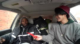 This is the moment a homeless man found out strangers had raised a staggering $17,000 (£12,400) to put a roof over his head