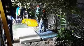 Drunk Thai man found sleeping on edge of roof 50ft above the ground