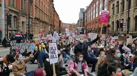 Kill the bill protest manchester