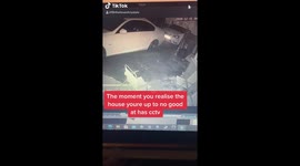 The moment you realise cctv is staring back at you!