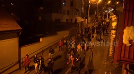 Locals take to streets to protest against COVID-19 restrictions in Romania