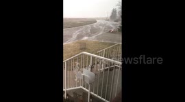 Montana struck with winter storm, strong winds