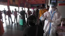 Marshals deployed for random covid tests to control surging cases