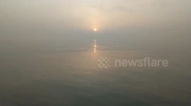 Yellow sand blankets Japan, health risk continue to pose danger