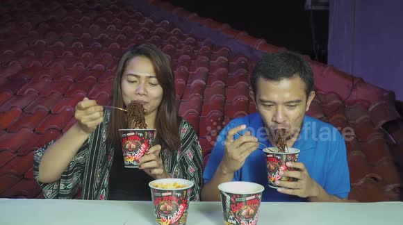 Choked While Doing Spicy Instant Noodle Level 1 Million Challenge