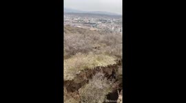 Massive Landslide Threatens Tbilisi