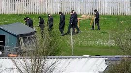 PTSD Veteran camp raided at 4am by armed police footage was taken by myself