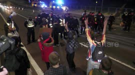 'Kill The Bill' protesters block M32 motorway in Bristol