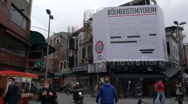 We Will Stop Femicides Platform's giant complaint letter