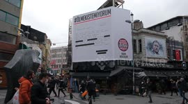 We Will Stop Femicides Platform's giant complaint letter