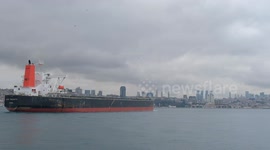 A general view of the Marmara sea.