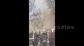 8-alarm fire breaks out in Queens, New York