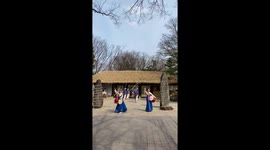 한국민속촌 사물놀이 공연 입니다.