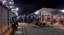 Furious Myanmar workers detained by Thai police after trying to return to homeland