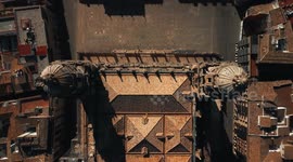 A short of a city empty because of virus covid 19, still on 2021