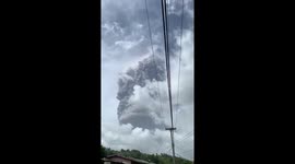 Second eruption of La Soufrière 9th April 2021