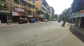 Weekend lockdown in Mumbai, India