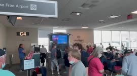 Major storms cause Full ground stop in Florida airports Airport chaos ensues