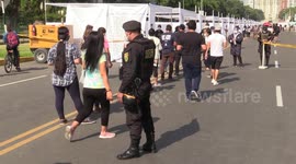 Presidential elections in Lima, Peru