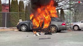 'Burning Sweater Leads to the Entire Car Bursting into Flames'
