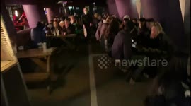 Hundreds of people queue outside pub to enjoy first post-lockdown pint