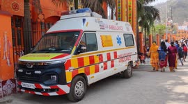 1,000 above Covid Cases In 2 Days In Haridwa Kumbh Mela so Ambulance has depuited for covid emergency