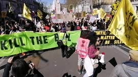 'Kill The Bill' protesters march through London despite Prince Philip funeral