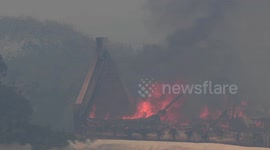 Cape Town mountain fire results in evacuation of homes and student residences