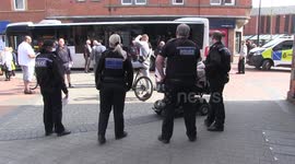 Head GP criticises anti vax protesters after they gathered outside a mobile vaccination bus in Nottinghamshire