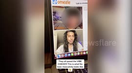 This US man's beautiful features have been blowing minds on Omegle