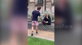 Aussie's random acts of kindness bring joy to public