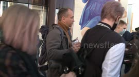 Yekaterinburg residents express their opinion during a rally in support of Alexei Navalny