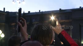Continuation of protests in support of Navalny in the evening in Yekaterinburg